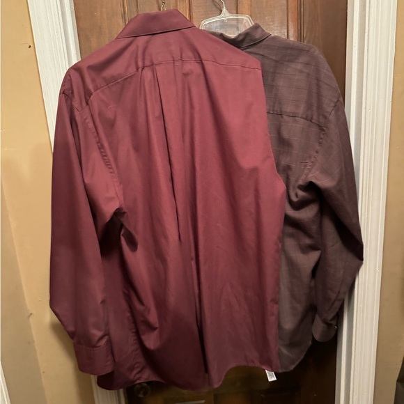 Set of 2 Men’s Van Heusen Size 16 1/2 32/33 Long Sleeve Button Down Shirts - Picture 11 of 11